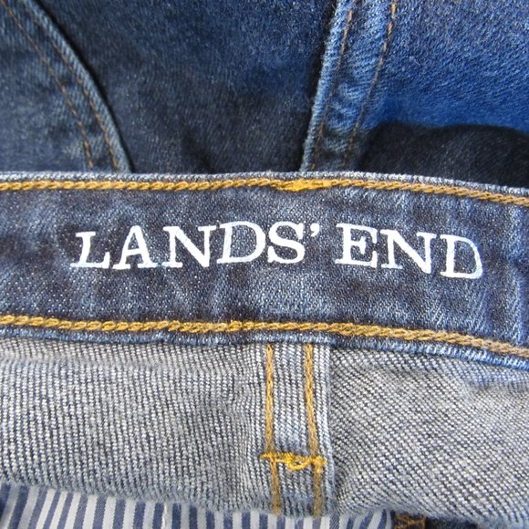 Womens Mid Rise Straight Leg Jeans Sz 10 Petite - Picture 11 of 13